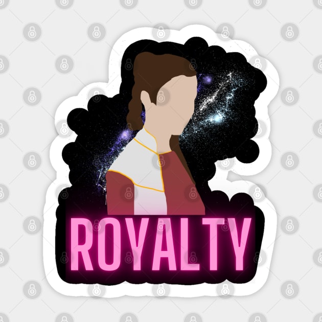 Royalty Sticker by Unreal Fan Store